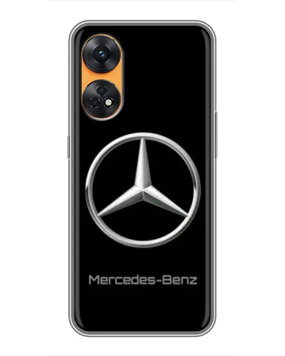 Чехол для OPPO Reno 8T с картинкой «Mercedes Silver Logo» Чехол для OPPO Reno 8T с картинкой «Mercedes Silver Logo»