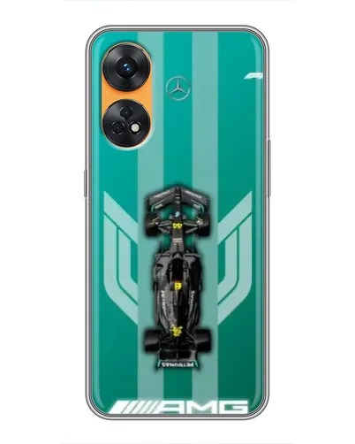 Чехол для OPPO Reno 8T с картинкой «Mercedes AMG Petronas» Чехол для OPPO Reno 8T с картинкой «Mercedes AMG Petronas»