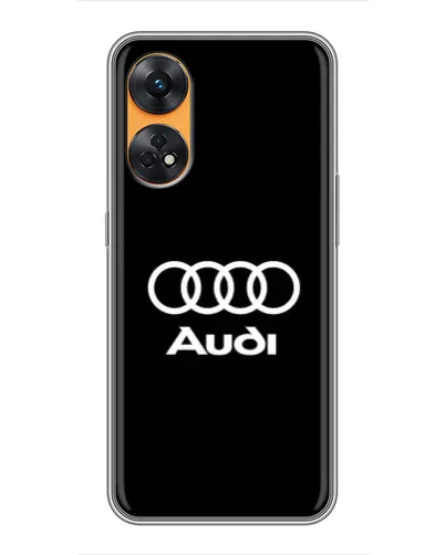 Чехол для OPPO Reno 8T с картинкой «Классическое лого Audi»
