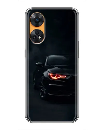 Чехол для OPPO Reno 8T с картинкой «Audi — хищный взгляд»