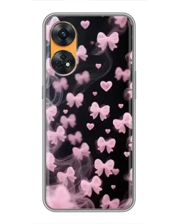 Чехол для OPPO Reno 8T с картинкой «Неоновое кружево»