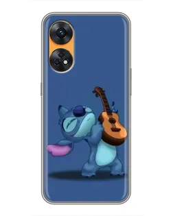 Чехол для OPPO Reno 8T с картинкой «Стич с укулеле» Чехол для OPPO Reno 8T с картинкой «Стич с укулеле»