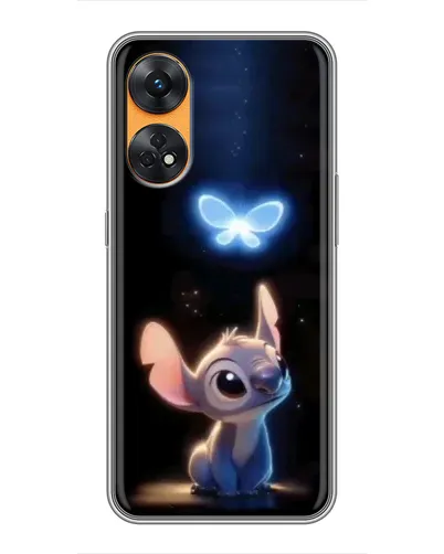 Чехол для OPPO Reno 8T с картинкой «Сияющий Стич» Чехол для OPPO Reno 8T с картинкой «Сияющий Стич»