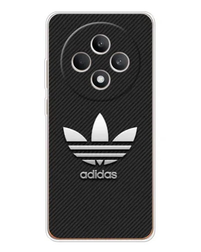 Чехол для OPPO Reno12 F с картинкой «Adidas Карбоновая текстура» Чехол для OPPO Reno12 F с картинкой «Adidas Карбоновая текстура»