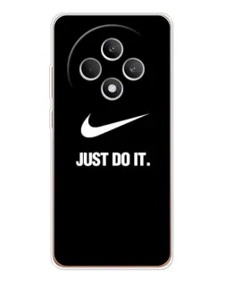 Чехол для OPPO Reno12 F с картинкой «Классический принт Nike»