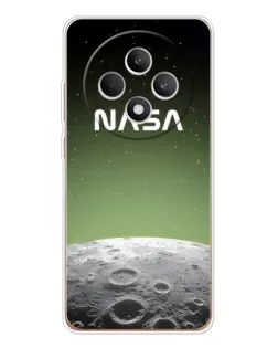 Чехол для OPPO Reno12 F с картинкой «NASA — лунный градиент»