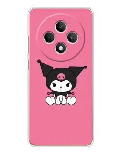 Чехол для OPPO Reno12 F с картинкой «Хмурая Kuromi»