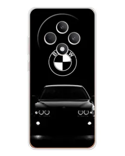 Чехол для OPPO Reno12 F с картинкой «BMW — взгляд из темноты»