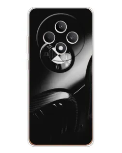 Чехол для OPPO Reno12 F с картинкой «Эмблема BMW — макро»