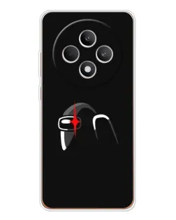 Чехол для OPPO Reno12 F с картинкой «Among Us шлем» Чехол для OPPO Reno12 F с картинкой «Among Us шлем»