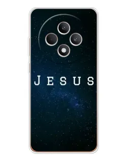 Чехол для OPPO Reno12 F с картинкой «Звездное небо Jesus»