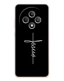 Чехол для OPPO Reno12 F с картинкой «Тонкая линия веры»