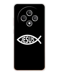 Чехол для OPPO Reno12 F с картинкой «Классический Jesus»