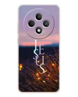 Чехол для OPPO Reno12 F с картинкой «Свет Божий ночью»