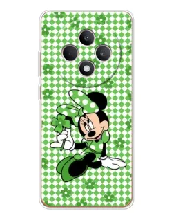Чехол для OPPO Reno12 F с картинкой «Mickey в клетку»