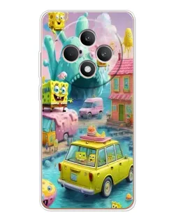 Чехол для OPPO Reno12 F с картинкой «Монстр-трак приключения»
