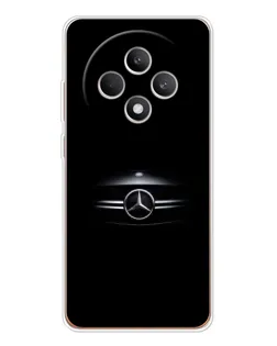 Чехол для OPPO Reno12 F с картинкой «Mercedes — абстрактные линии»