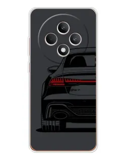 Чехол для OPPO Reno12 F с картинкой «Задняя часть Audi — арт»
