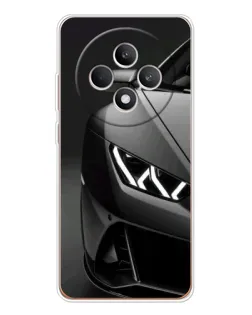 Чехол для OPPO Reno12 F с картинкой «Lamborghini фары детализация»