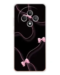 Чехол для OPPO Reno12 F с картинкой «Розовые ленты»