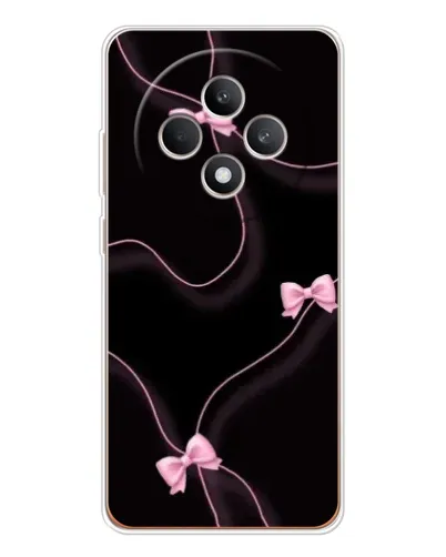 Чехол для OPPO Reno12 F с картинкой «Розовые ленты»