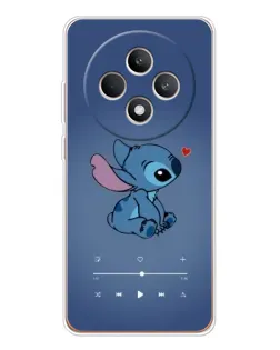 Чохол для OPPO Reno12 F з картинкою «Музичний Stitch»