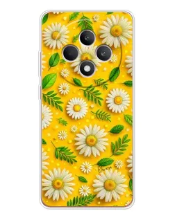 Чехол для OPPO Reno12 F с картинкой «Ромашковое солнце»