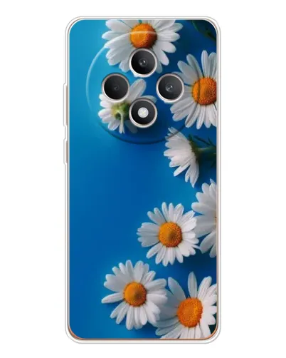 Чехол для OPPO Reno12 F с картинкой «Белоснежные маргаритки»