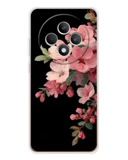 Чехол для OPPO Reno12 F с картинкой «Розовая ветка сакуры»