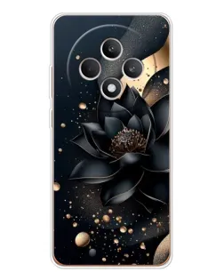 Чехол для OPPO Reno12 F с картинкой «Черный лотос»