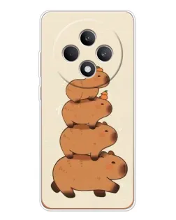 Чехол для OPPO Reno12 F с картинкой «Башня из капибар» Чехол для OPPO Reno12 F с картинкой «Башня из капибар»