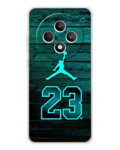 Чехол для OPPO Reno12 FS с картинкой «Jordan Cyan 23» Чехол для OPPO Reno12 FS с картинкой «Jordan Cyan 23»