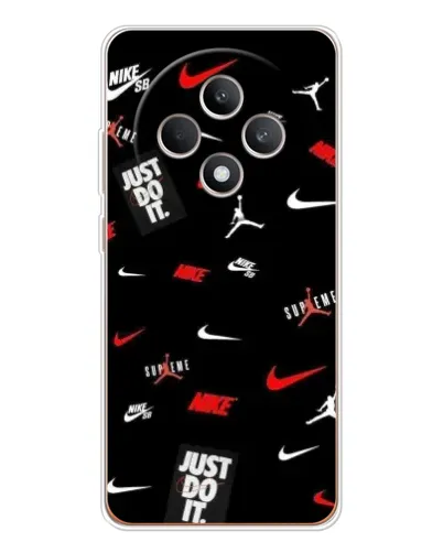 Чехол для OPPO Reno12 FS с картинкой «Nike Mix Pattern» Чехол для OPPO Reno12 FS с картинкой «Nike Mix Pattern»