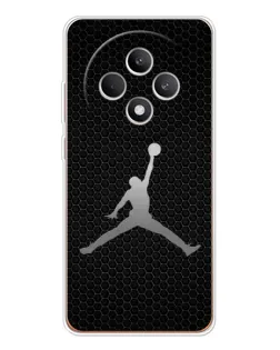 Чехол для OPPO Reno12 FS с картинкой «Jordan Dark Carbon»