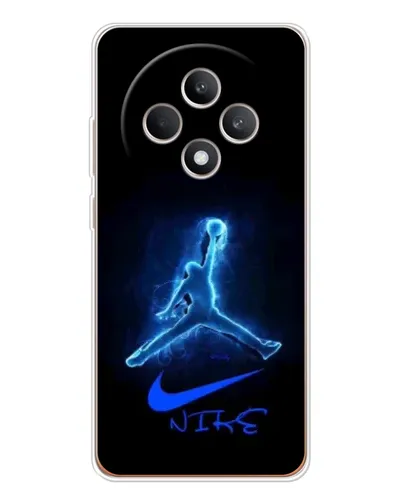 Чехол для OPPO Reno12 FS с картинкой «Jordan Neon Blue» Чехол для OPPO Reno12 FS с картинкой «Jordan Neon Blue»