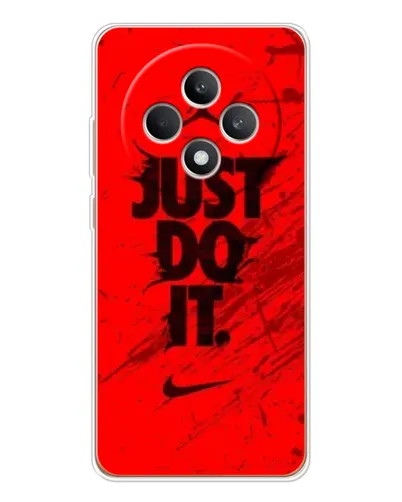 Чехол для OPPO Reno12 FS с картинкой «Nike Just Do It» Чехол для OPPO Reno12 FS с картинкой «Nike Just Do It»