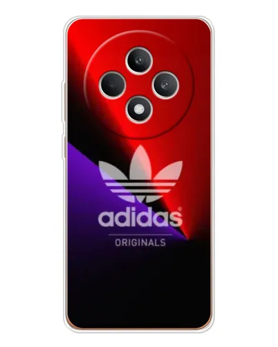 Чехол для OPPO Reno12 FS с картинкой «Adidas Red Neon»