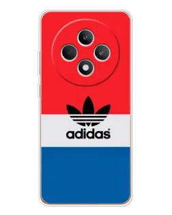 Чехол для OPPO Reno12 FS с картинкой «Ретро блоки Adidas»