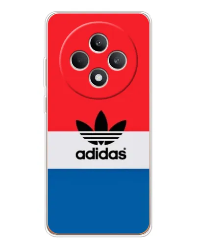 Чехол для OPPO Reno12 FS с картинкой «Ретро блоки Adidas»