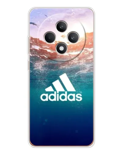 Чехол для OPPO Reno12 FS с картинкой «Океанская глубина адидас»