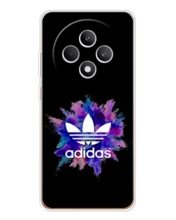 Чехол для OPPO Reno12 FS с картинкой «Взрыв красок Adidas»