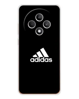 Чехол для OPPO Reno12 FS с картинкой «Черная классика Adidas»
