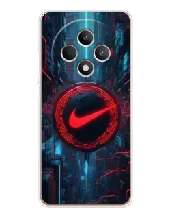 Чехол для OPPO Reno12 FS с картинкой «Техногенный стиль Nike»