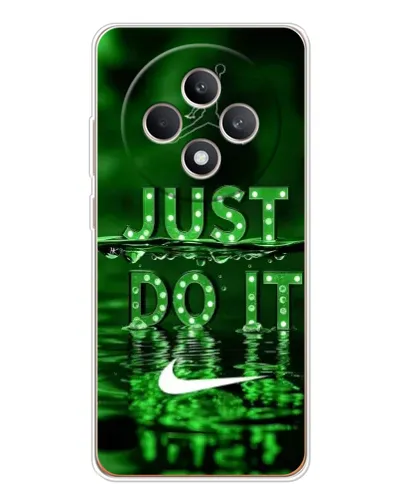 Чехол для OPPO Reno12 FS с картинкой «Зеленый неоновый Nike» Чехол для OPPO Reno12 FS с картинкой «Зеленый неоновый Nike»
