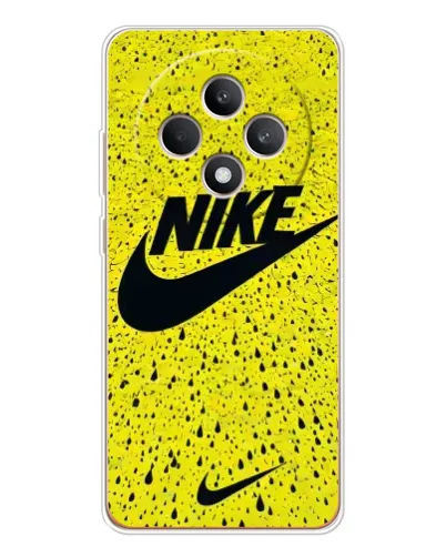 Чехол для OPPO Reno12 FS с картинкой «Желтый текстурный Nike» Чехол для OPPO Reno12 FS с картинкой «Желтый текстурный Nike»