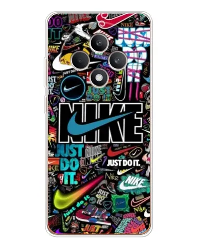 Чохол для OPPO Reno12 FS з картинкою «Яскравий колаж Nike» Чохол для OPPO Reno12 FS з картинкою «Яскравий колаж Nike»