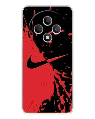 Чохол для OPPO Reno12 FS з картинкою «Червоні бризки Nike» Чохол для OPPO Reno12 FS з картинкою «Червоні бризки Nike»