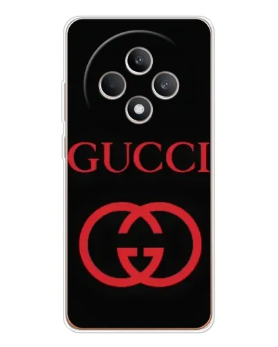 Чехол для OPPO Reno12 FS с картинкой «Gucci — красный логотип» Чехол для OPPO Reno12 FS с картинкой «Gucci — красный логотип»