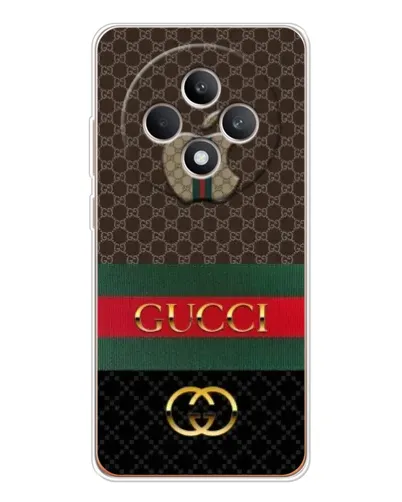 Чехол для OPPO Reno12 FS с картинкой «Gucci — брендированный десерт» Чехол для OPPO Reno12 FS с картинкой «Gucci — брендированный десерт»