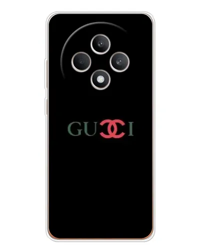 Чехол для OPPO Reno12 FS с картинкой «Gucci — красный градиент» Чехол для OPPO Reno12 FS с картинкой «Gucci — красный градиент»